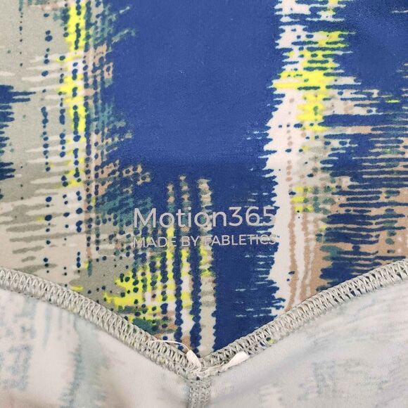 Fabletics Motion365 Trinity High-Waisted Capri Legging Womens Small Limeaid - Picture 4 of 6